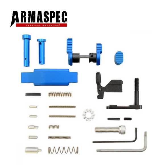 AR-15 Armaspec Lower Part Kit - blue