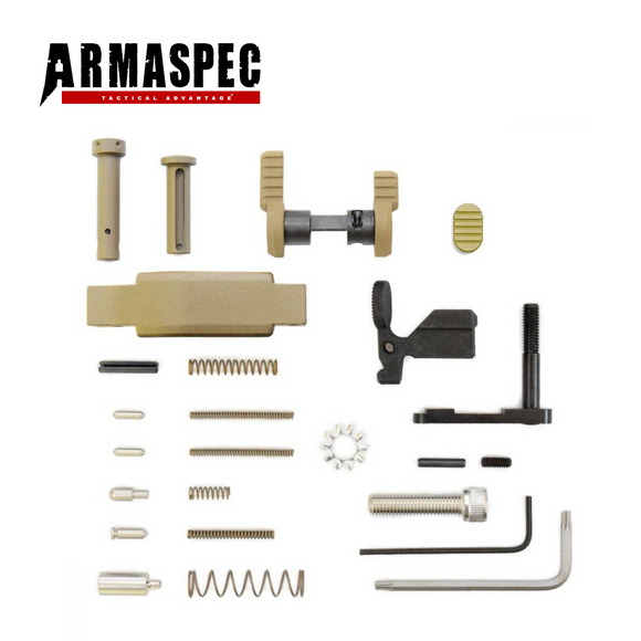 AR-15 Armaspec Lower Part Kit - FDE