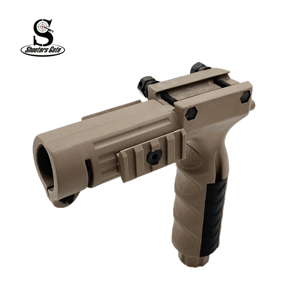 TAN Foregrip Flash Light / Laser Mount Holder