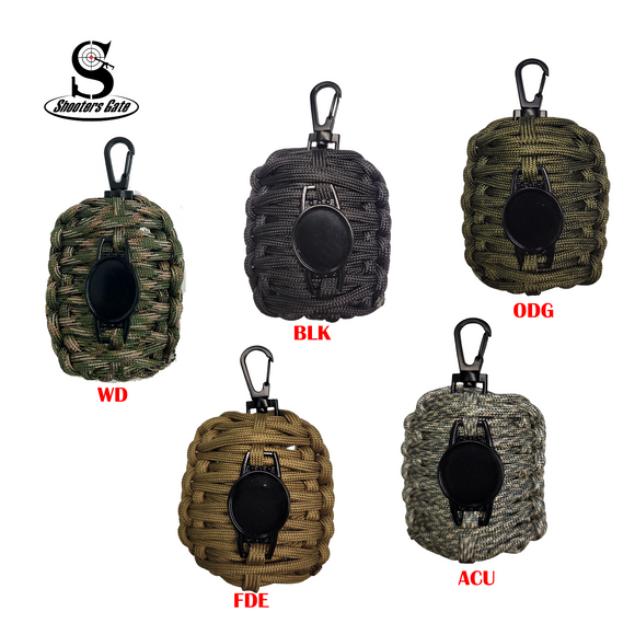 Shooters Gate Pocket Sized Survival Grenade Paracord Key-chain Set