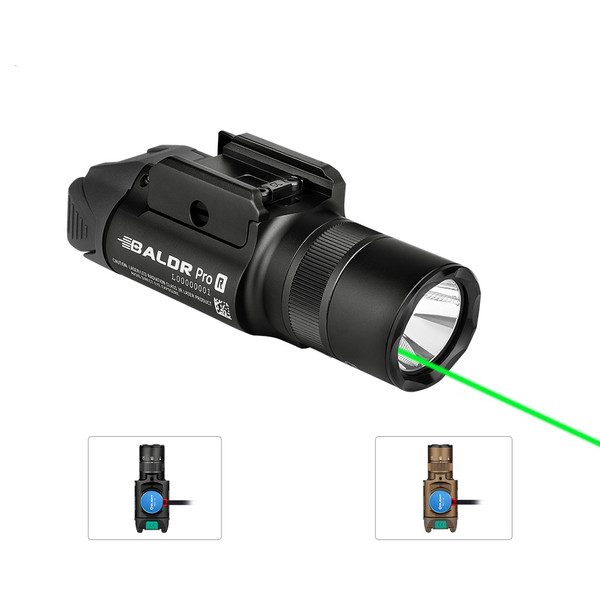 Olight Baldr Pro R Rechargeable Light with GL Beam – Black Olight Baldr Pro R Rechargeable Light with GL Beam – Black