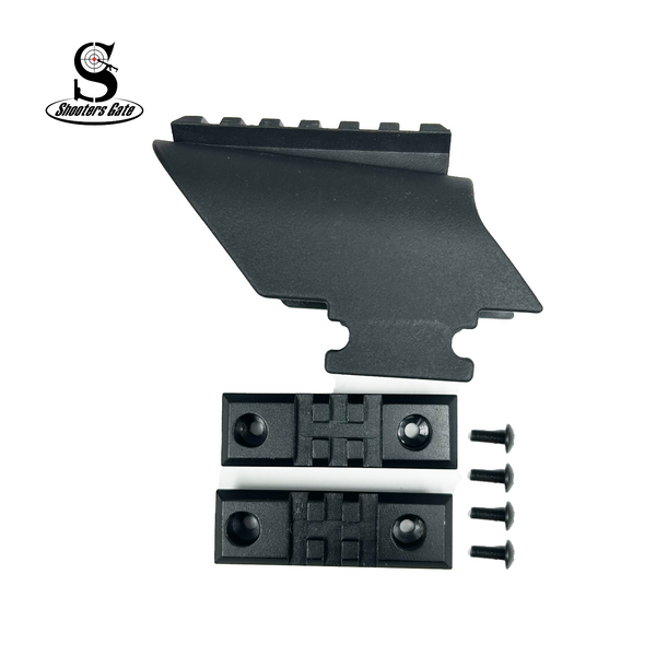 BERETTA CX4 STROM CARBINE 9MM Bottom & Side TRI-Rail, BLACK