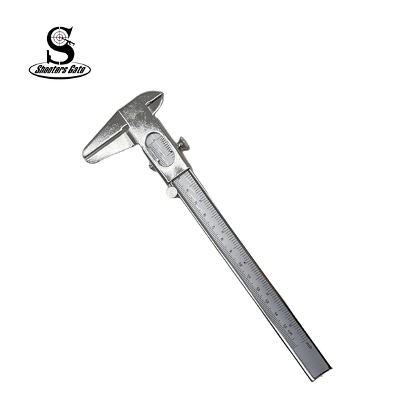 Shooters Gate Gunsmith & Armorer’s 6” Vernier Dual Measurement Caliper with Thumb Lock