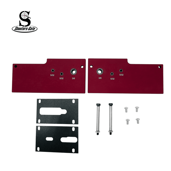 Shooters Gate RED AR-15 80% Jig With Steel Inserts