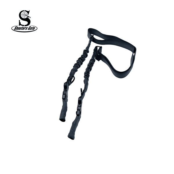 Shootersgate PRO QD Single/Double Point  Bungee Sling - GREY