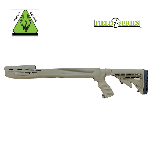 Phoenix Technology Field Series SKS Recoil Reducing 6 Position Tactical Stock With Bayonet Slot and Rail - FDE