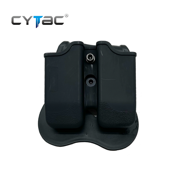 CYTAC Dual / Double Magazine Pouch with Roto Paddle – CY-MP-P2-BLK
