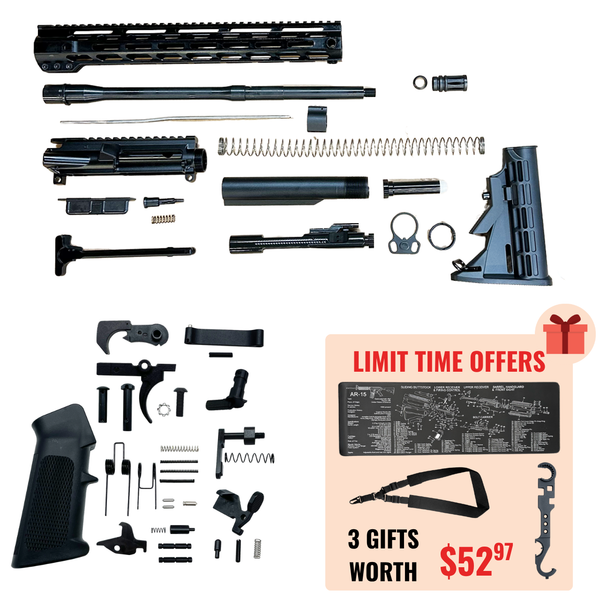 16-inch 5.56 barrel 1:8 twist mid-length gas