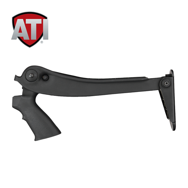 ATI Shotforce Top-Folding Shotgun Stock, MOSS/REM/WIN, BLK