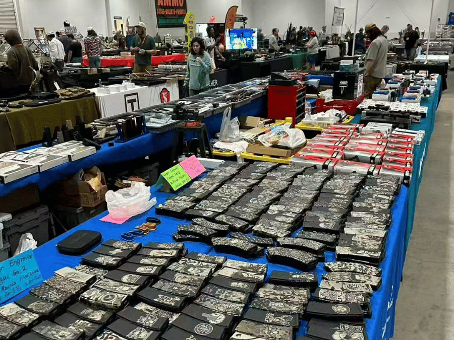 Shooters Gate gun show booth products