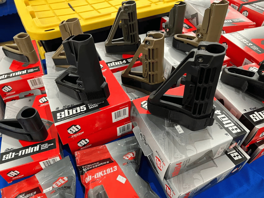 Shooters Gate SB Tactical gun show display