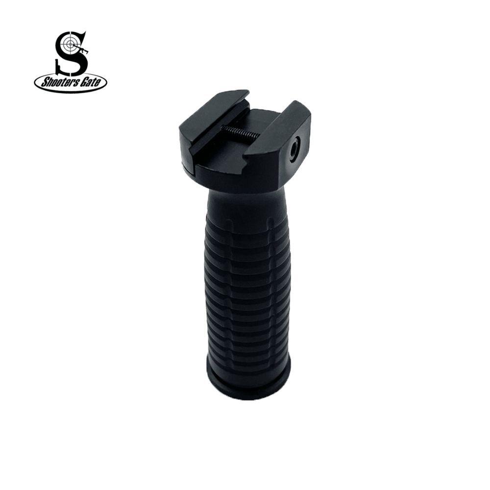 Black Aluminum Vertical Combat Foregrip
