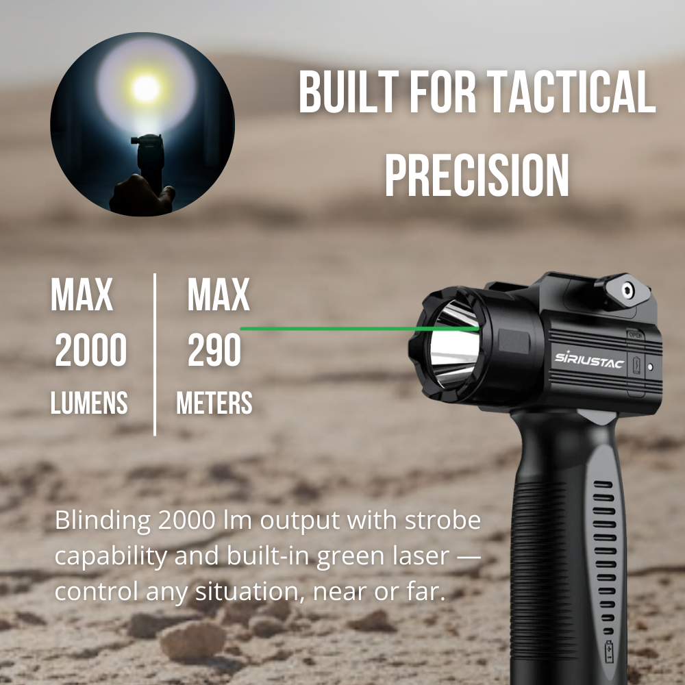 Shooters Gate VGC Rechargeable Foregrip Light