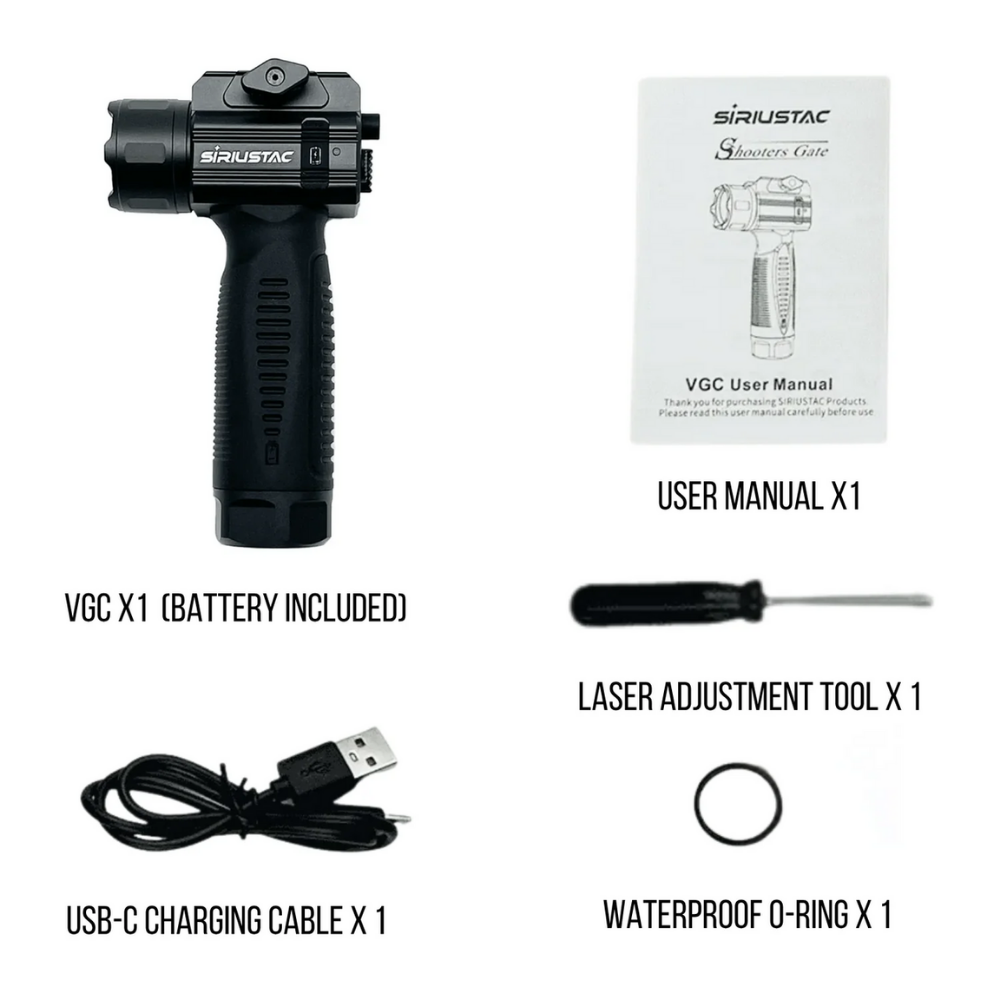 Shooters Gate VGC Rechargeable Foregrip Light