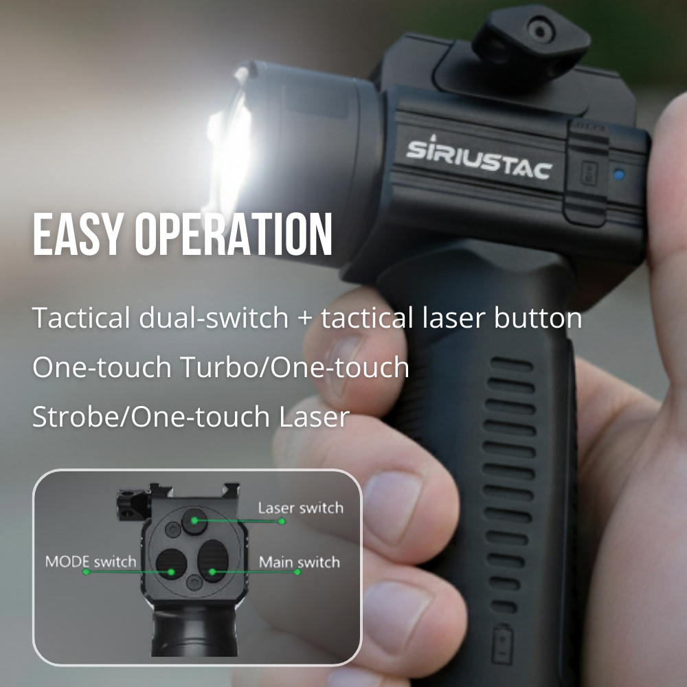 Shooters Gate VGC Rechargeable Foregrip Light
