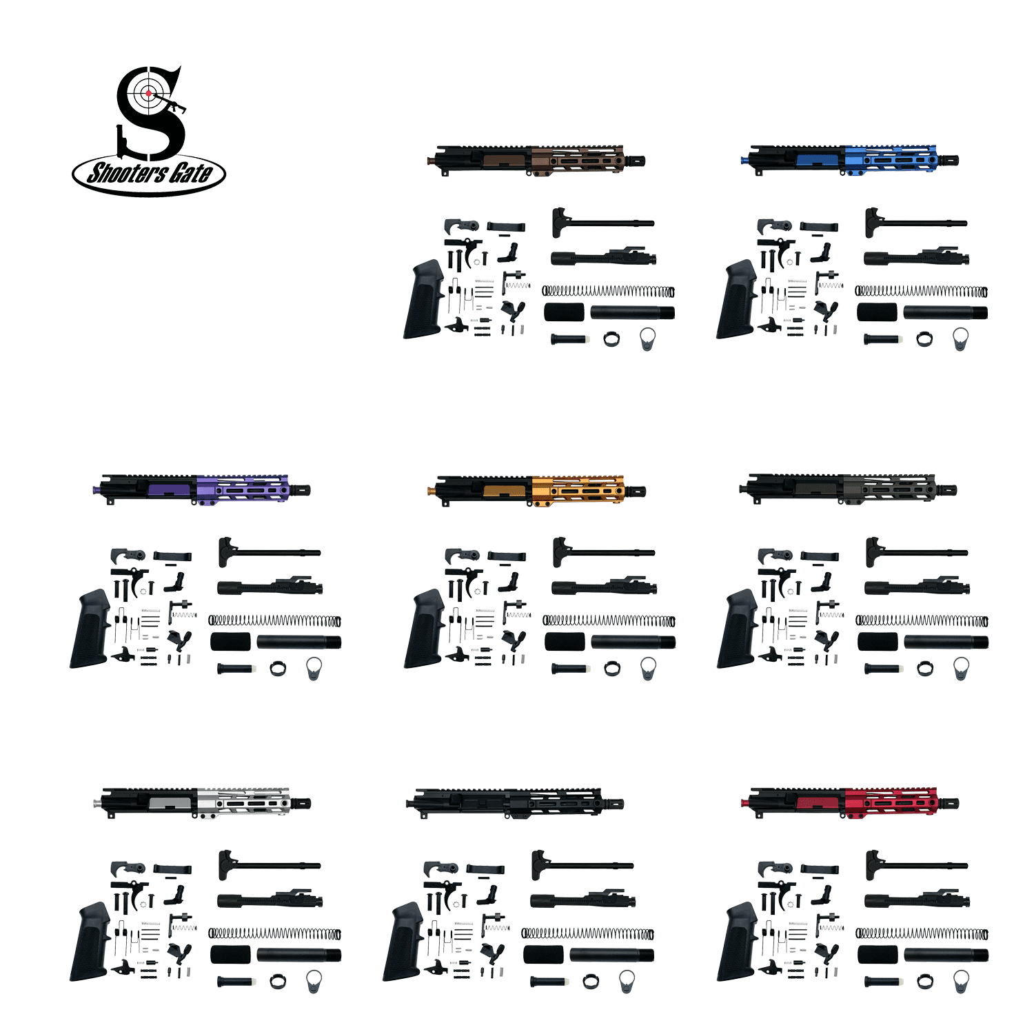 AR-15 Build Kits - Assembled Upper