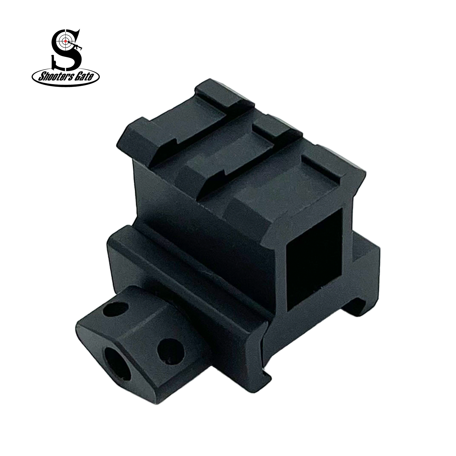 1-Inch Picatinny Riser Mount – 2 Slots | ShootersGate