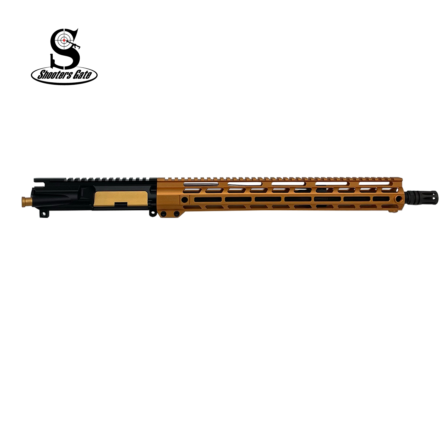 Line Orrange Upper AR-15 9mm 16″ Assembled Rifle Upper - Orange | Shooters Gate