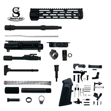 AR-15 .223 Wylde 10.5 inch Pistol Build Kit (Unassembled) – Black