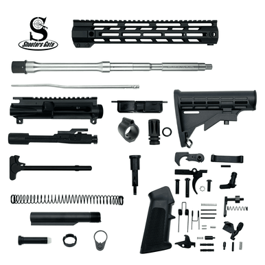 AR-15 .223 Wylde 16 inch Rifle Upper 12 inch Rail Build Kit (Unassembled)