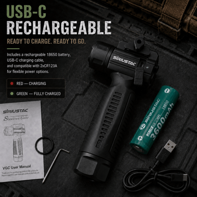 VGC USB-C rechargeable 18650 battery