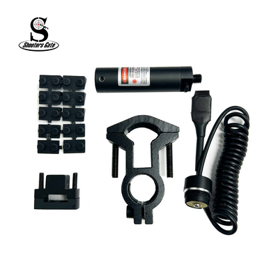 Shooters Gate Red Laser with Pressure Switch, Barrel & Trigger Mount ...