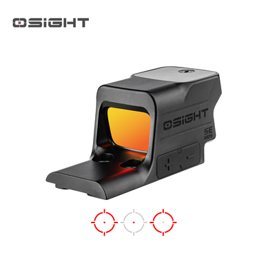 Osight SE MOS Direct-Mount Enclosed Emitter Red Dot Sight