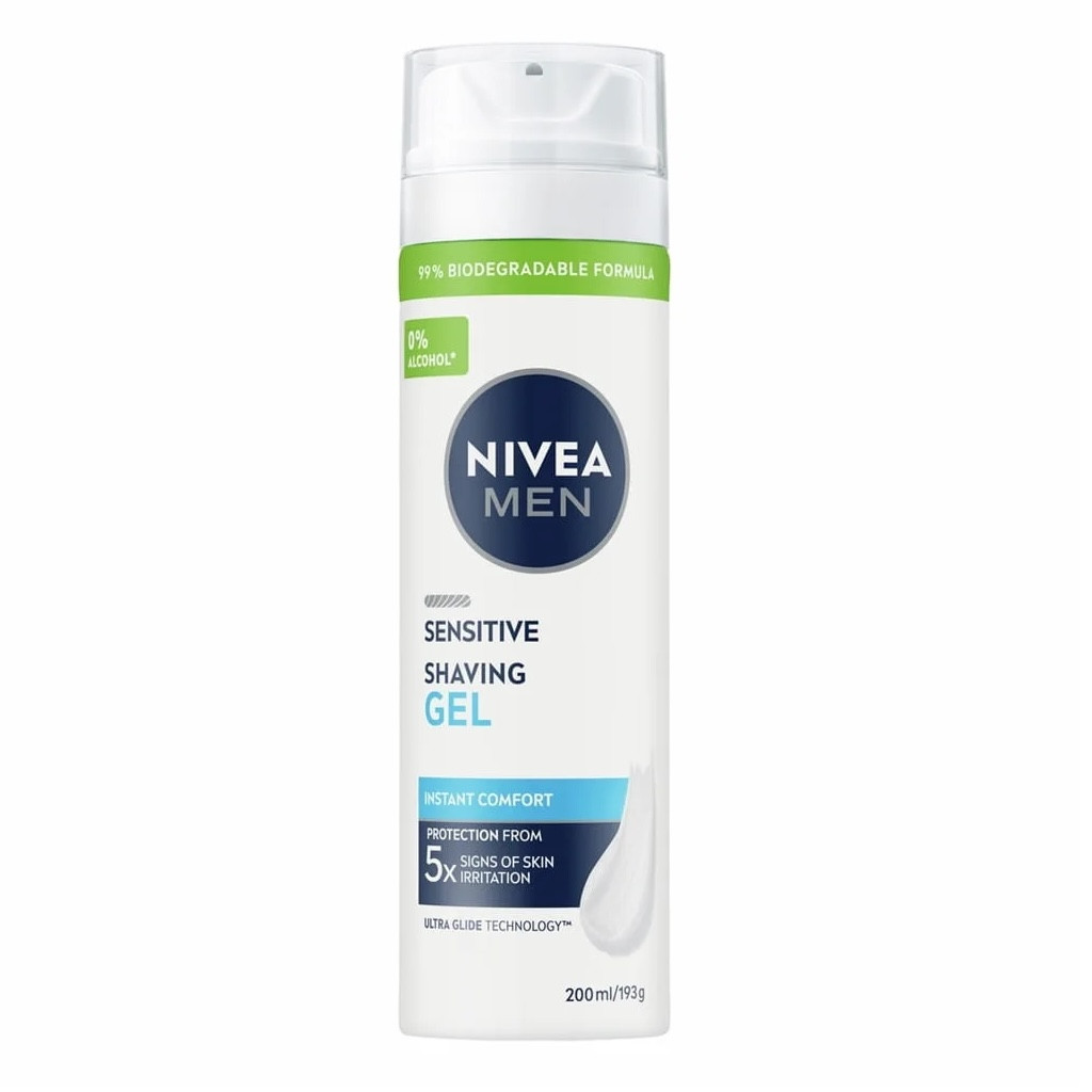 Nivea Sensitive Shaving Gel 200 ml