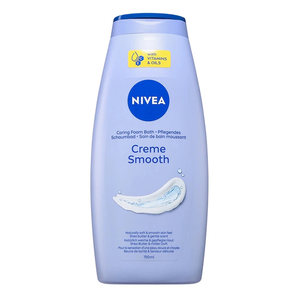 Nivea Smooth Shower Cream 750 ml