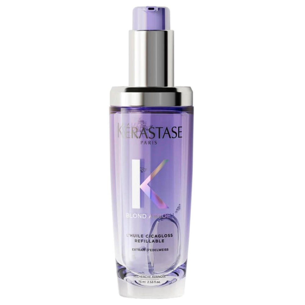 KÉRASTASE BLOND ABSOLU ヘアオイル 本体とレフィルセット✨ Kérastase Blond Absolu Cicagloss Hydrating Hair Oil 75 ml