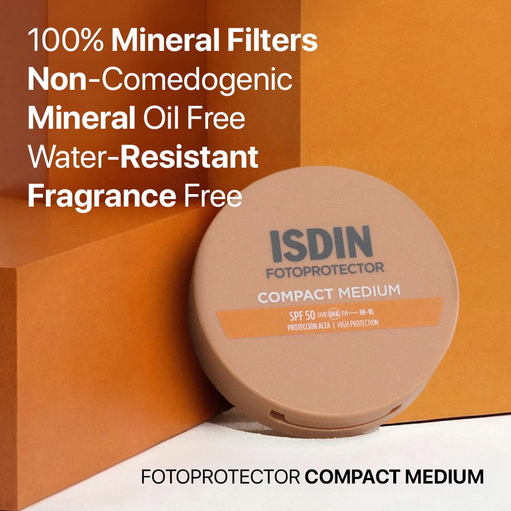 Isdin Compact Medium SPF50 + 10g