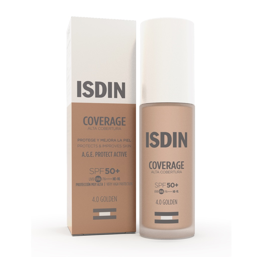 ISDIN Coverage 4.0 GOLDEN SPF50+ 30 ml