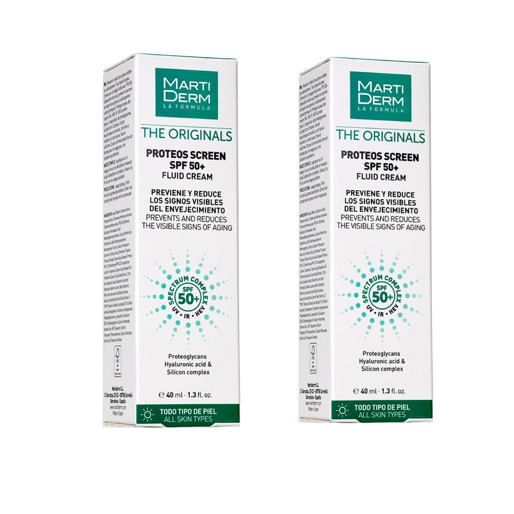 Martiderm Proteos Screen Fluid Cream SPF50 + 40ml x2