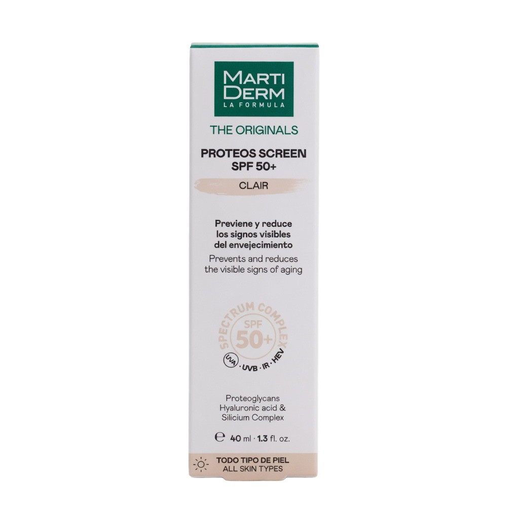 Martiderm Proteos Screen SPF50+ Creme Clair 40 ml