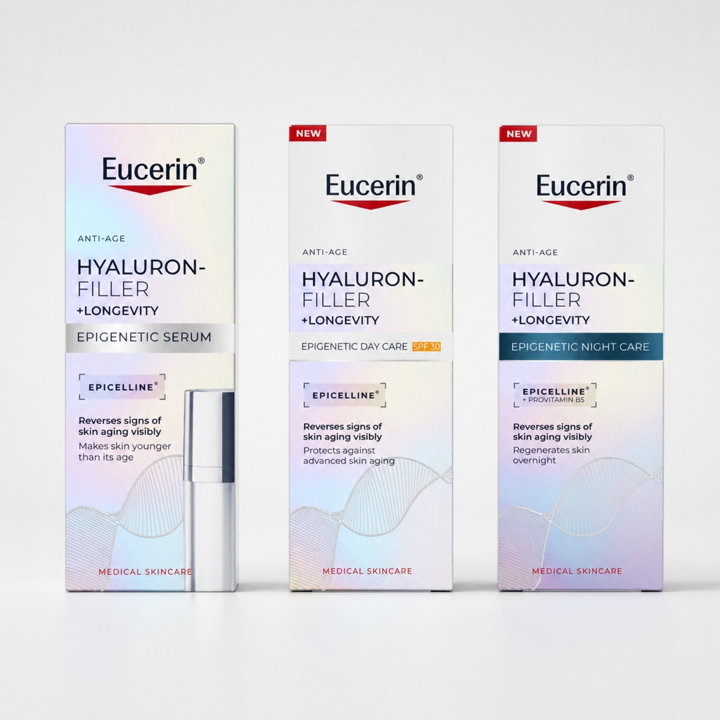 Eucerin Hyaluron-Filler +Longevity Epigenetic Pack