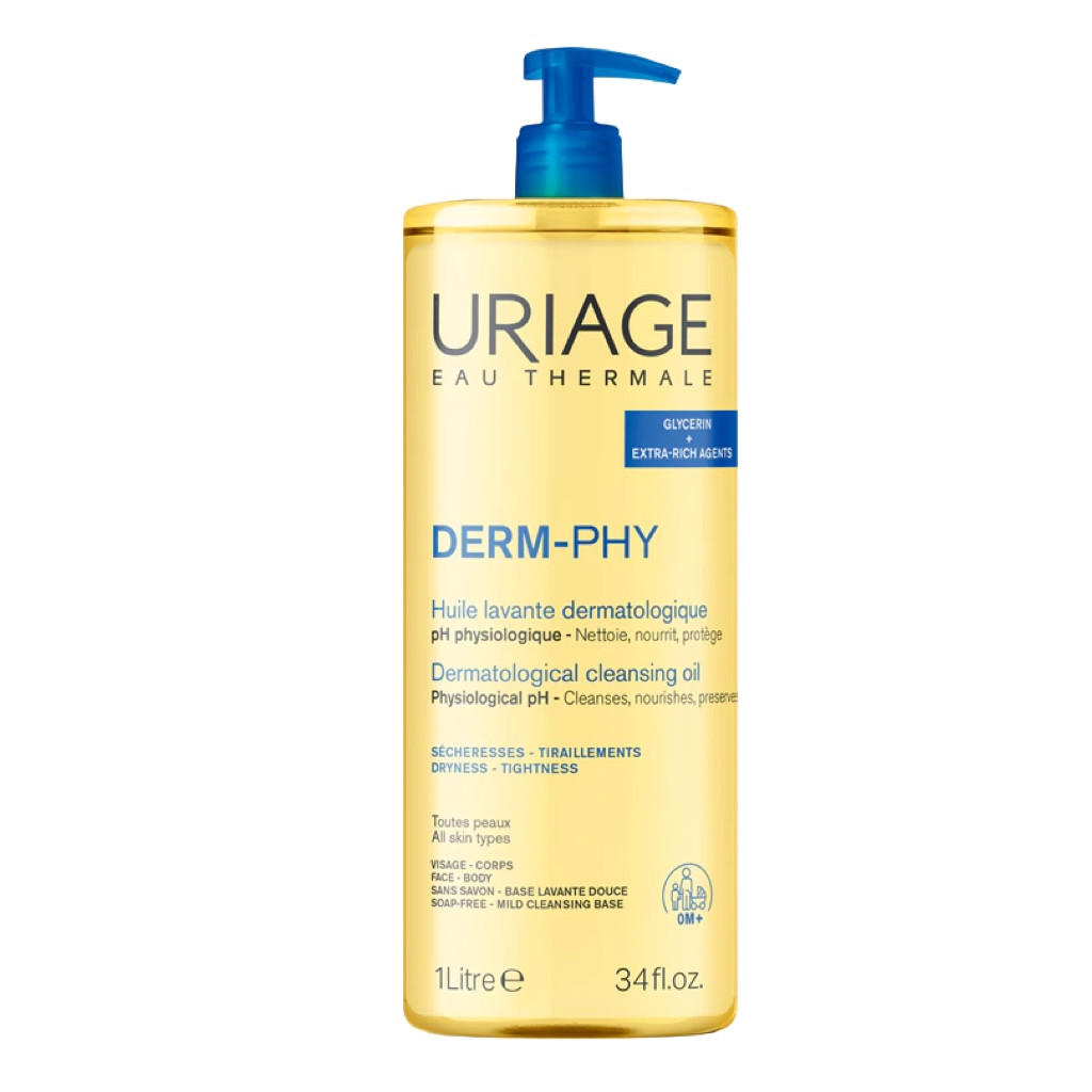 Uriage DERM-PHY Dermatological Cleansing Oil 1 L