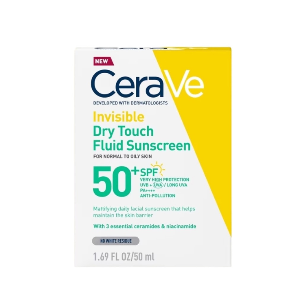 CeraVe Invisible Dry Touch Fluid SPF50+ 50 ml