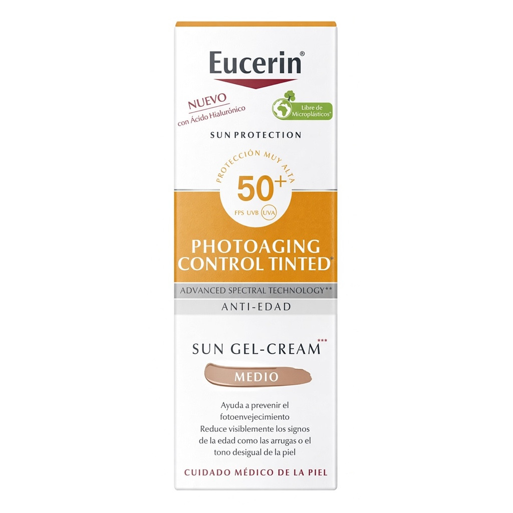 Eucerin Sun Photoaging Control Tinted Gel Cream Medium SPF50 50ml