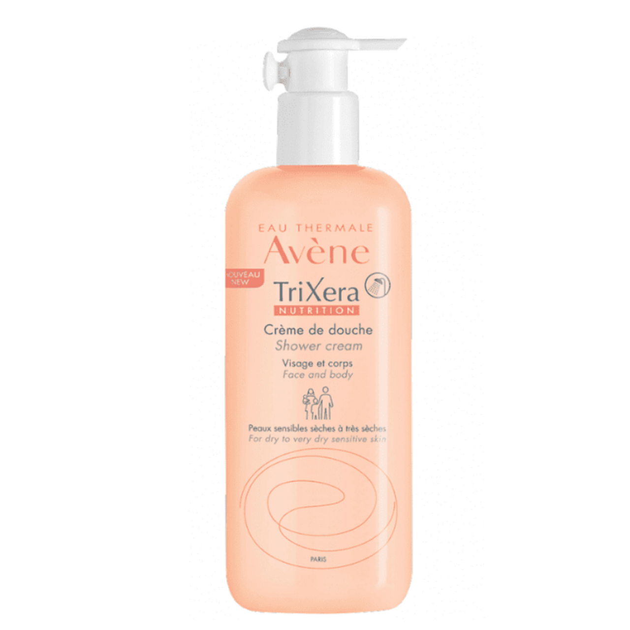 Omleiden Ass Afstotend Avène Trixera Shower Cream 500ml