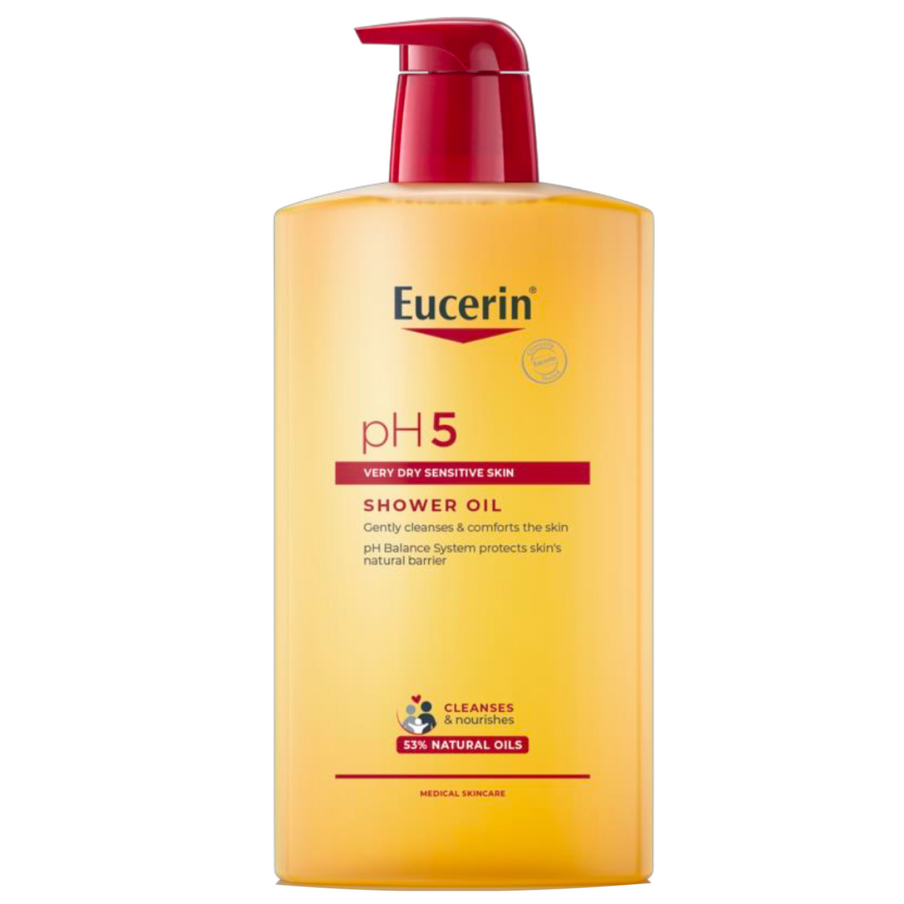 Transportere Kæreste Dødelig Eucerin pH5 Shower Oil 1000ml