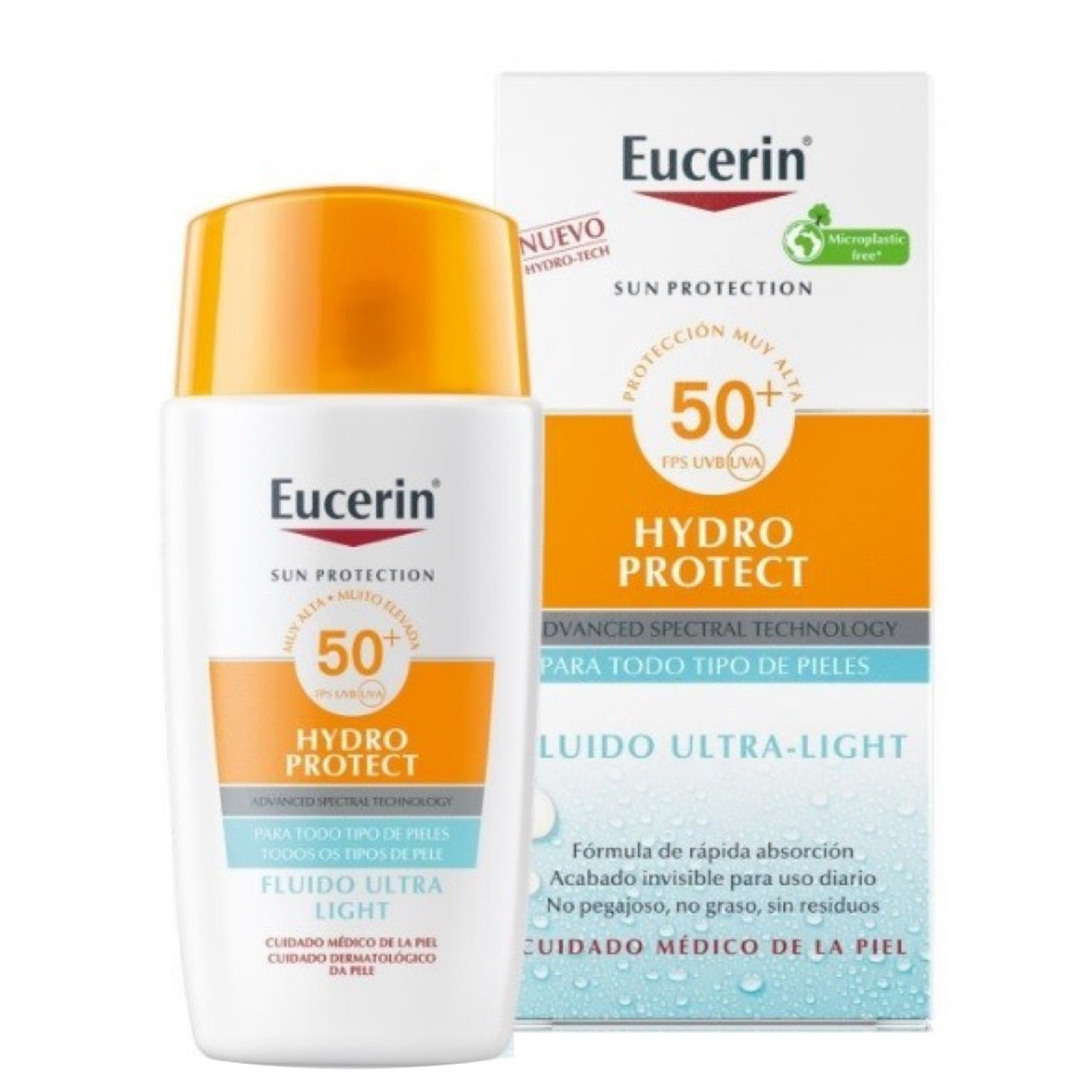 geni en kreditor Stuepige Eucerin Sun Hydro Protect Ultra-Light Fluid SPF50+ 50ml