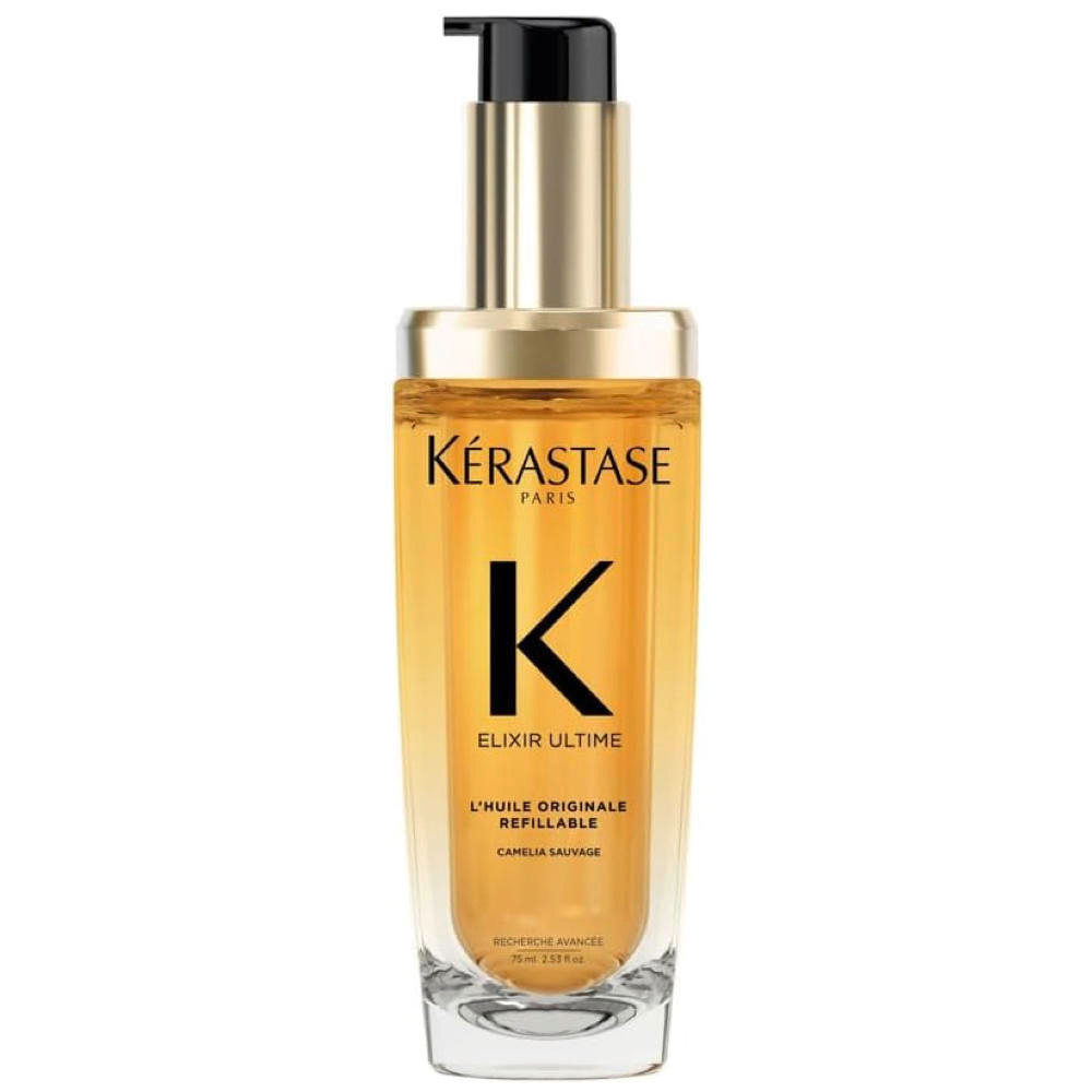 KERASTASE ケラスターゼELIXIR ULTIME Kérastase Elixir Ultime L'Huile Originale Refillable Hair Oil 75 ml
