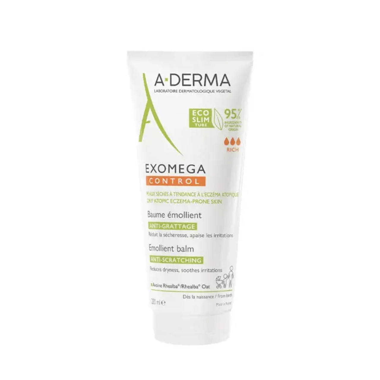 A-Derma Exomega Control Emollient Balm 200ml