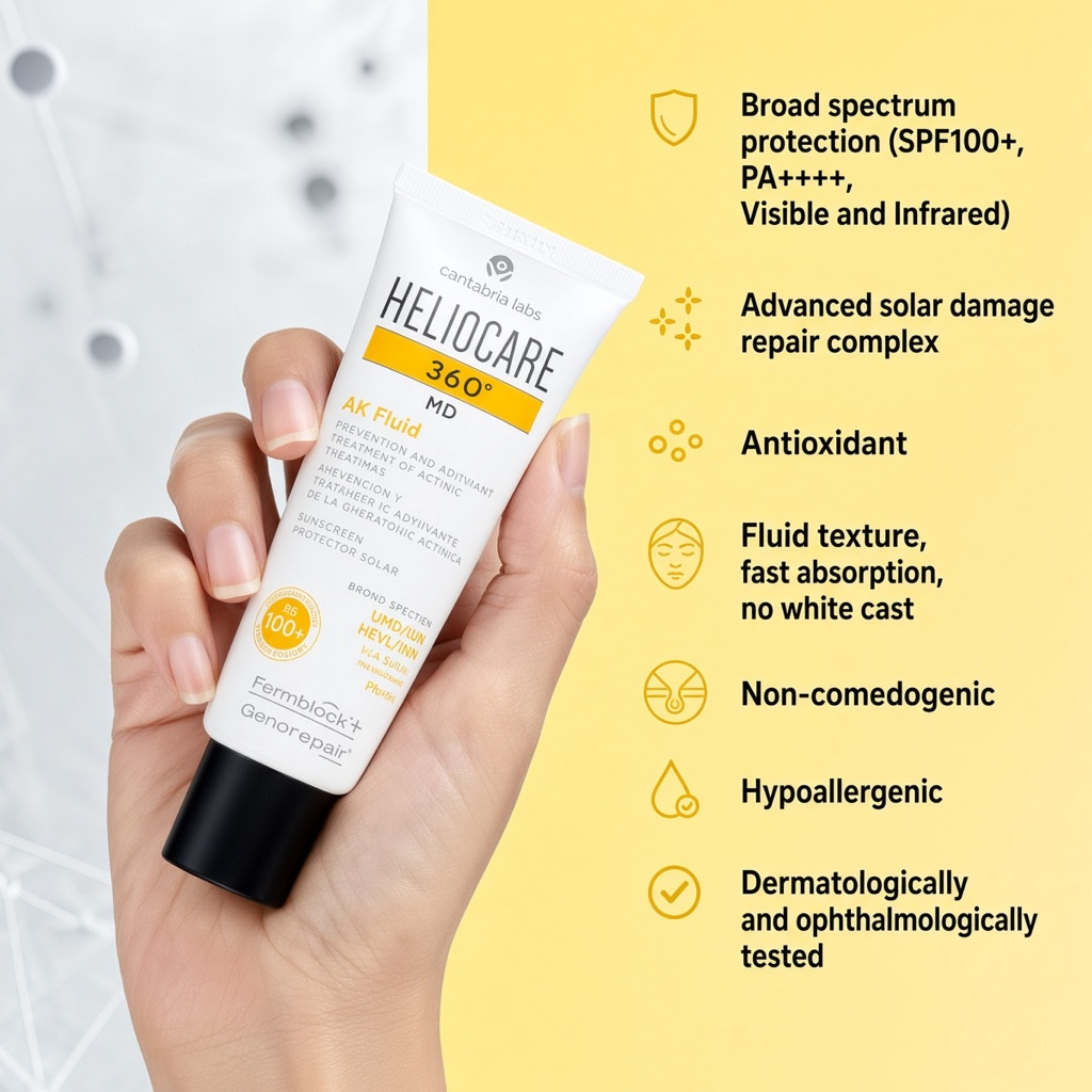 Heliocare 360° MD AK Fluid SPF100+　２本セット Heliocare 360 MD AK SPF 100 fluid
