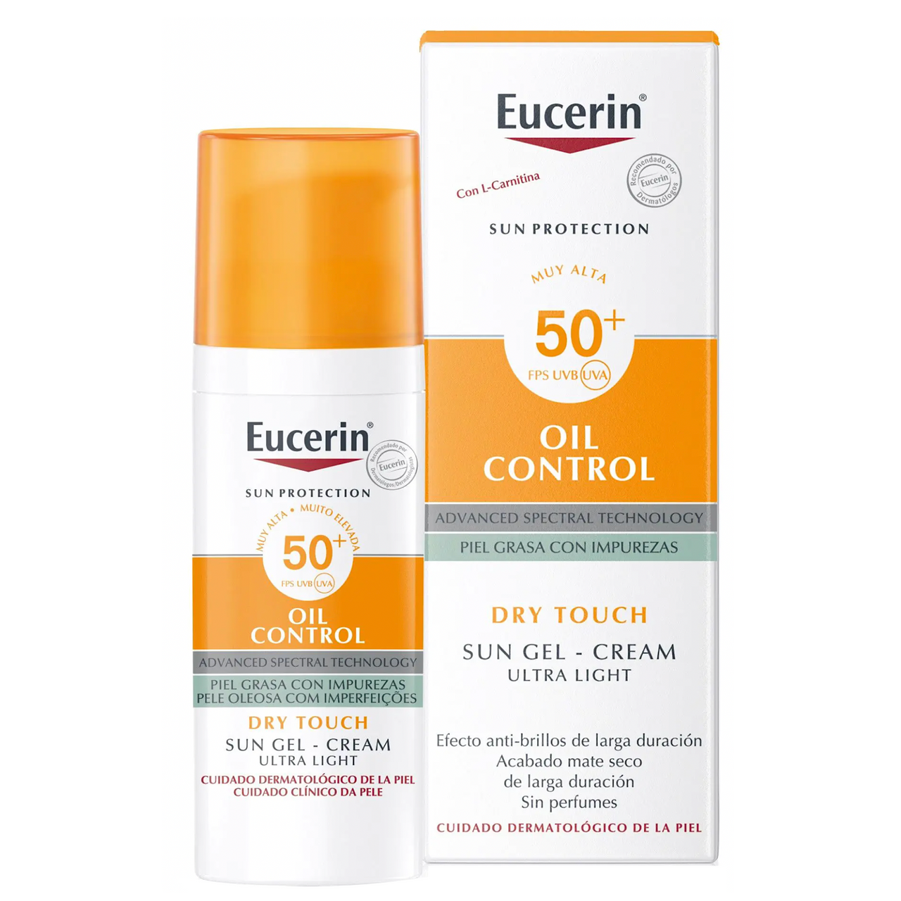 Eucerin Sun Face Oil Control Gel-Cream SPF50 50ml