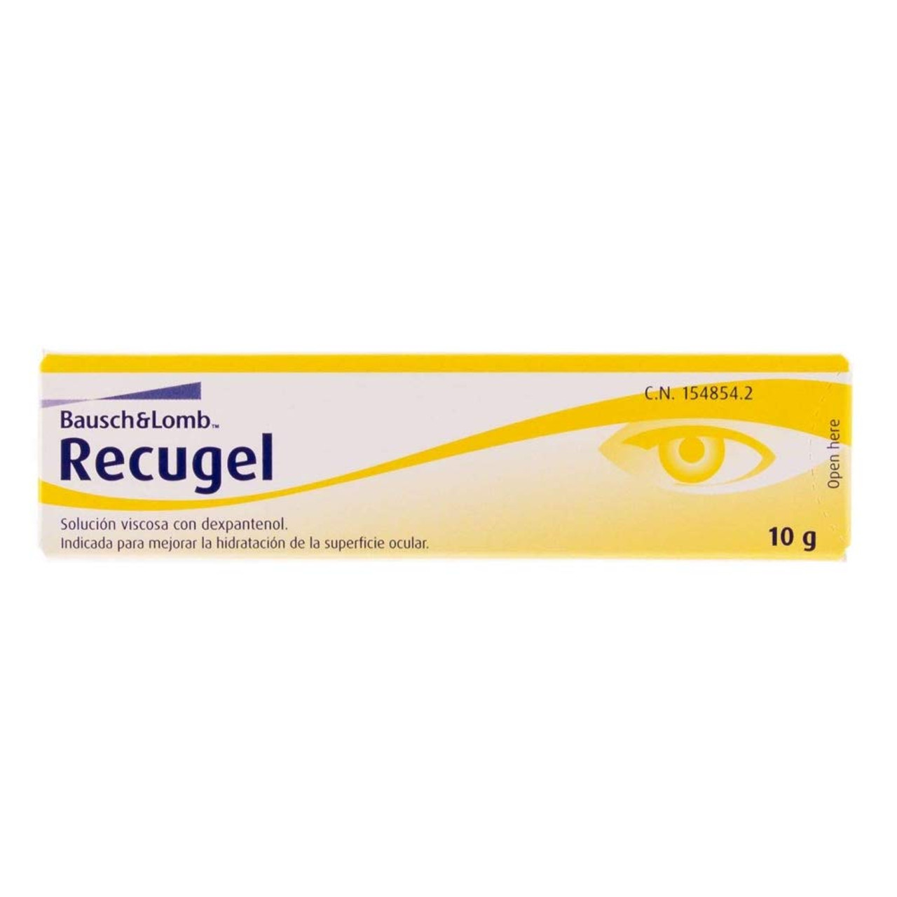 Bausch Lomb Recugel 10g Dry Eye Drops