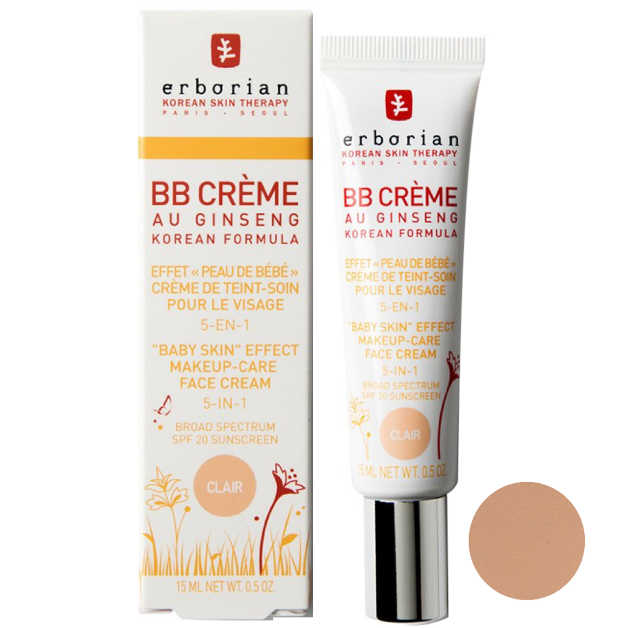 Erborian BB Crème au Clair SPF20