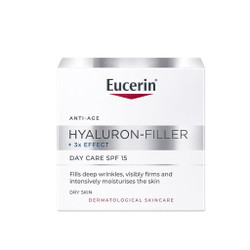 Eucerin Hyaluron-Filler 3x Effect Day Cream for Dry Skin SPF15 50ml