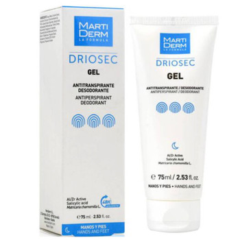 Martiderm Driosec Hands and Feet Antiperspirant Gel 75ml