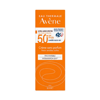 Avène Sun Cream Fragrance Free SPF50+ 50ml